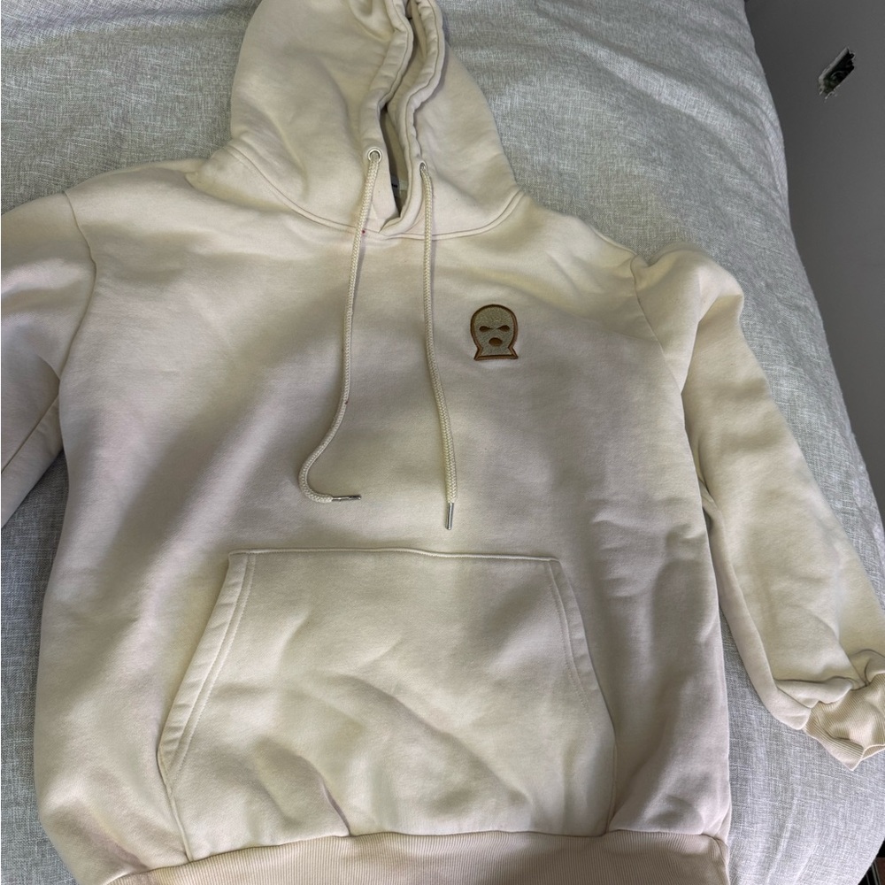 Strawberry Milk Mob Cream Hoodie